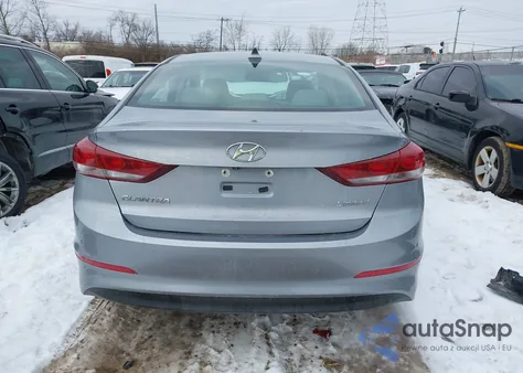 2017 Hyundai Elantra Limited z USA, uszkodzony, nr VIN 5NPD84LF5HH012340